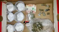 Ercolano - Droga in camera da letto e in un terreno, arrestata pusher