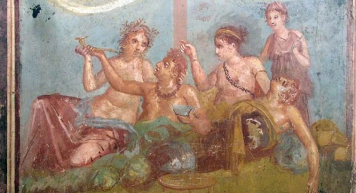 Pompei - Toga party al Tiberius tra Golfo di Napoli e Vesuvio