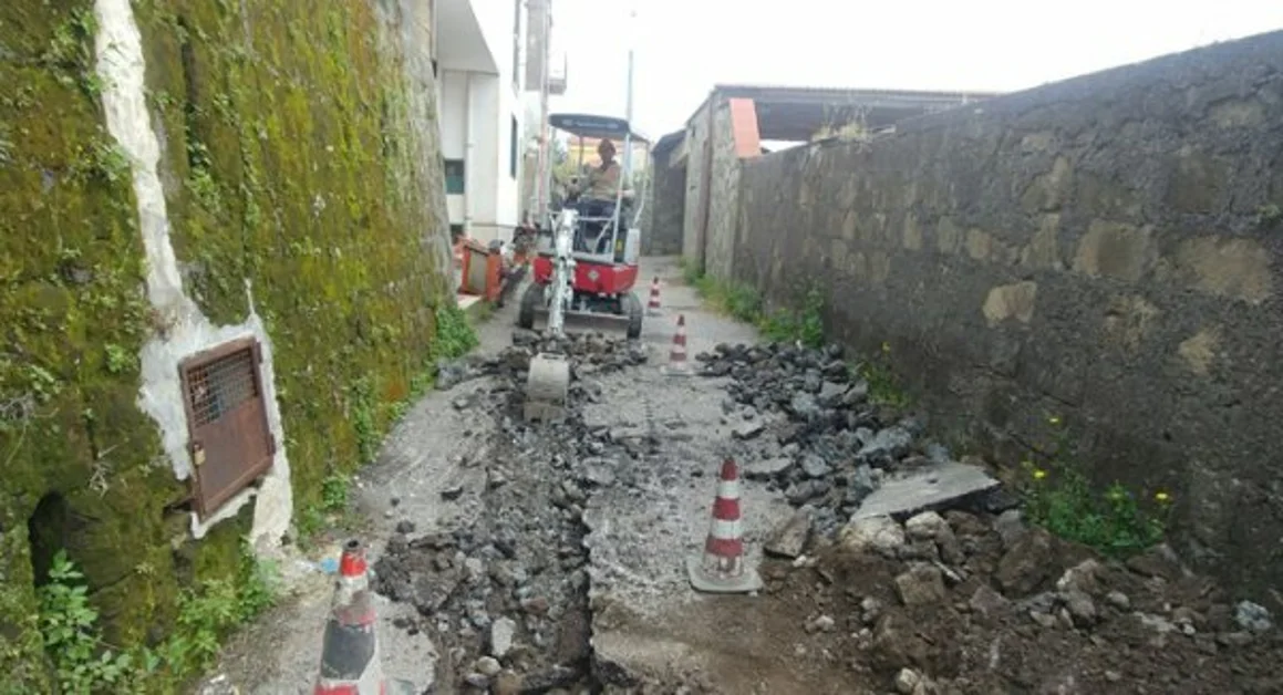 Gragnano - Partiti i lavori per la nuova rete idrica in via Bagnuoli