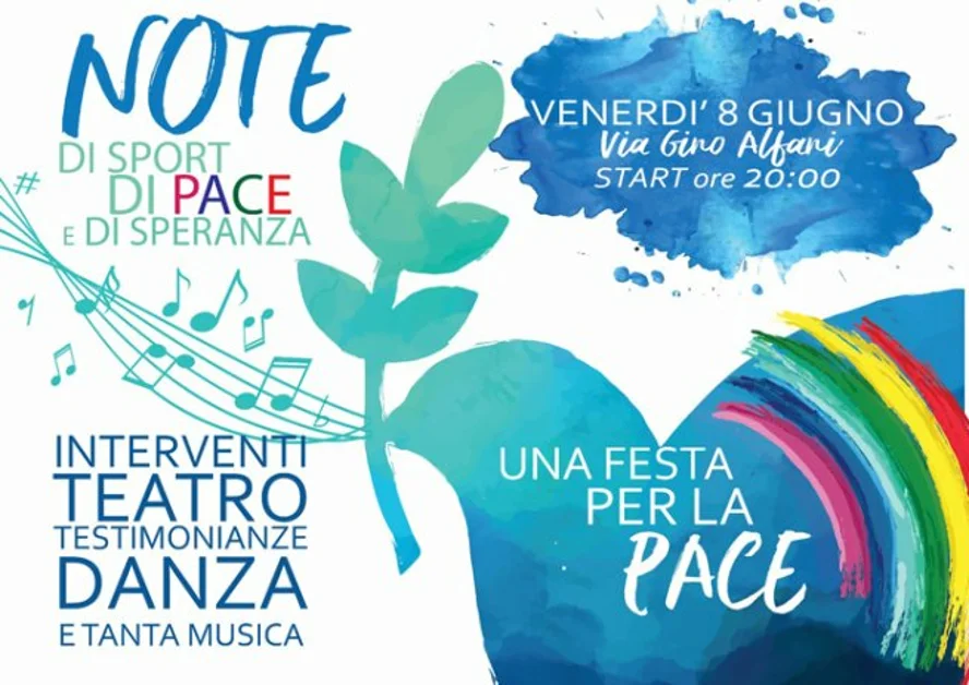 Torre Annunziata - Notte di Sport, Pace e Speranza in via Gino Alfani