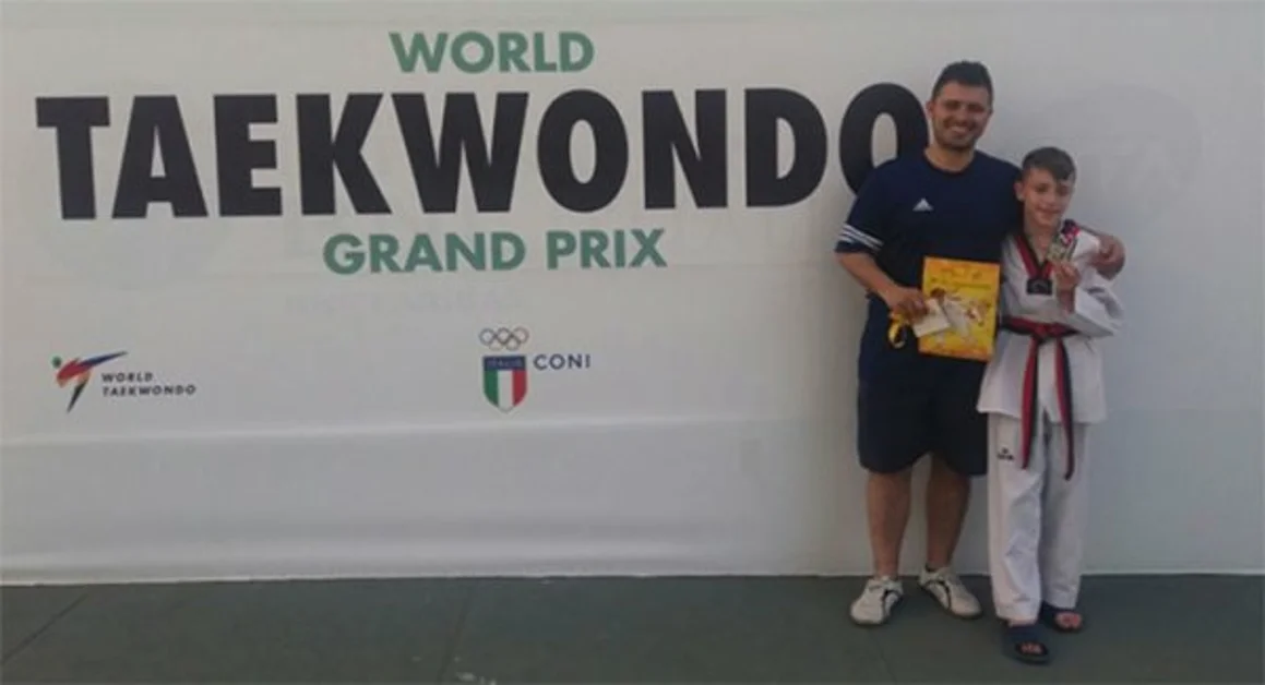 Taekwondo, medaglia d'argento per Angelo Longobardi al torneo Kim e Liù