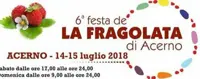 Fragolata ad Acerno, stand e spettacoli con il cabaret di Enzo e Sal 