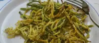 Spaghetti di zucchine al forno