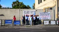 Torre Annunziata - Presunti abusi edilizi al CMO, udienza in Tribunale. Sit-in di protesta dei lavoratori
