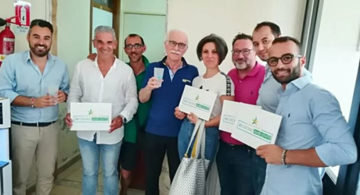 Boscoreale - Uffici comunali "plastic free", niente più bottiglie di plastica