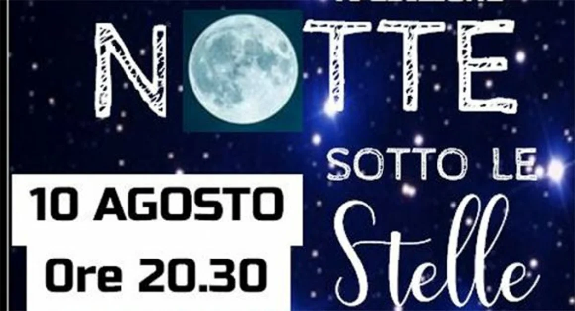 Boscotrecase - Notte sotto le Stelle, l'iniziativa a San Lorenzo 