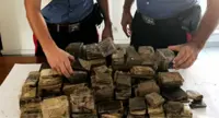 Sorpreso a caricare circa 30 kg di hashish nel furgone, un arresto nel Napoletano