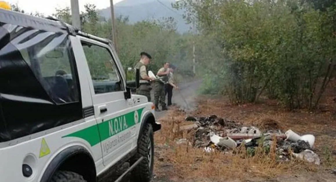 Terzigno - Vigilanza ambientale contro roghi tossici di rifiuti: impegnati i volontari del NOVA