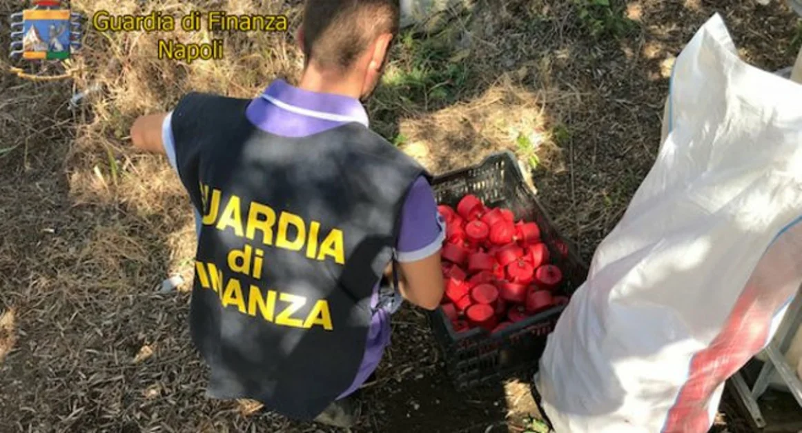 Sequestrati laboratorio clandestino di fuochi pirotecnici ed armi sui Lattari 