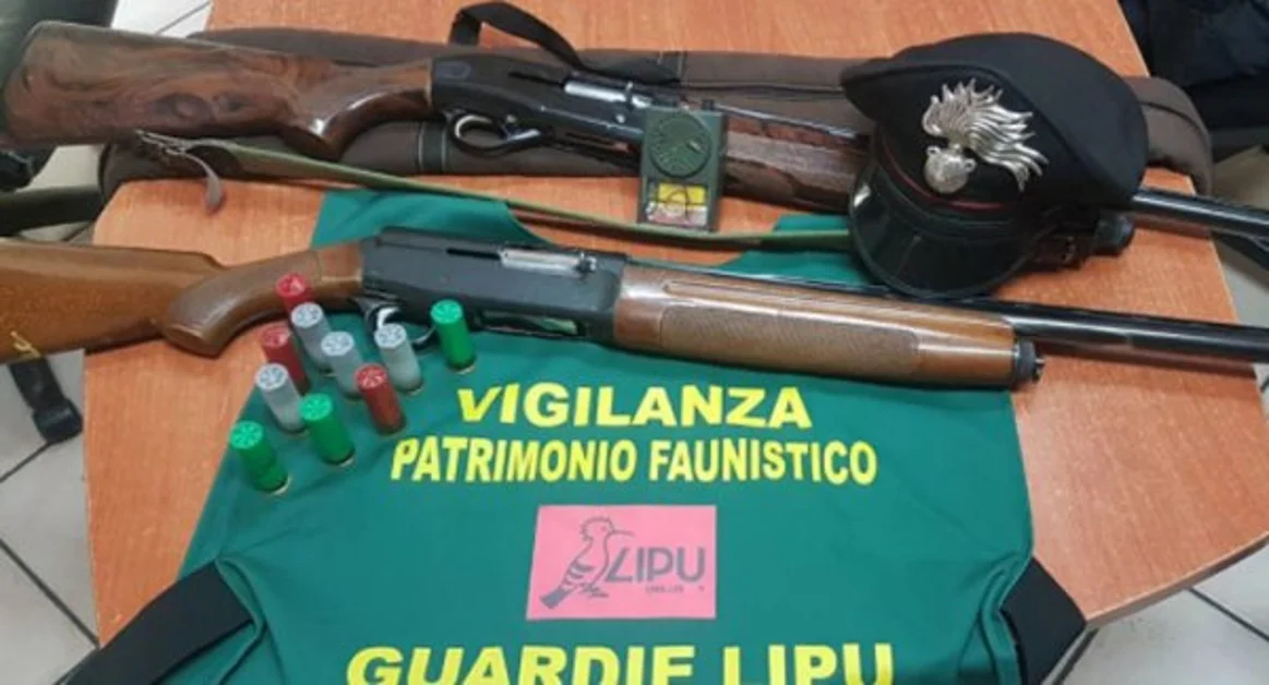 Servizi antibracconaggio tra Napoli e Caserta, 27 persone denunciate