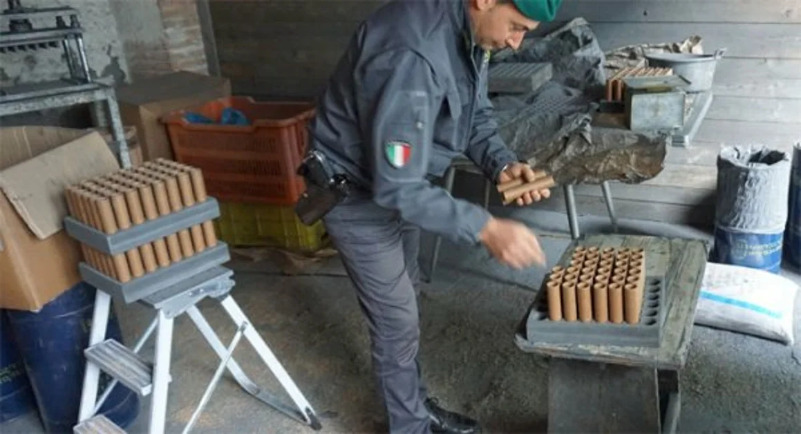 Nel Casertano: sequestrato fabbricato dove si producevano fuochi pirotecnici, chiuse due scuole