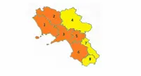 Torna il maltempo: allerta arancione su area vesuviana, Napoli, isole e penisola sorrentina-amalfitana