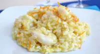 Risotto agli agrumi e gamberi