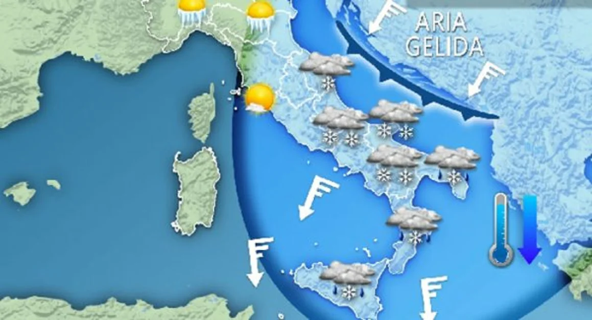 Meteo: sull'Italia arriva il gelo, tregua per l'Epifania