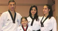 La famiglia Cirillo e la passione per il Taekwondo: papà, mamma e figlie tutti atleti