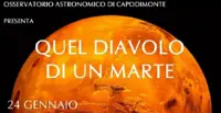 Quel diavolo di un Marte: serata gratuita all’ Osservatorio di Capodimonte