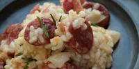Risotto al salame