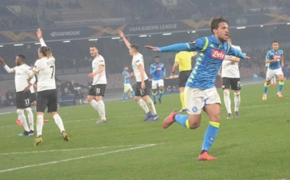 Europa League, Napoli agli ottavi. Battuto 2-0 lo Zurigo 