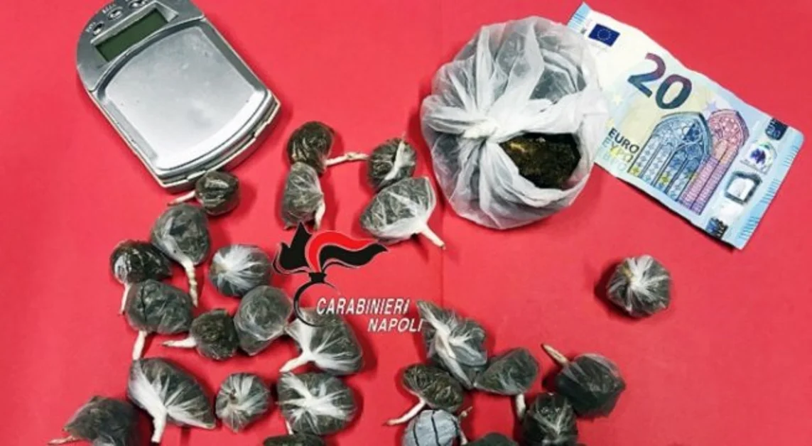  Boscoreale -  Droga in cassaforte, carabinieri arrestano 36enne