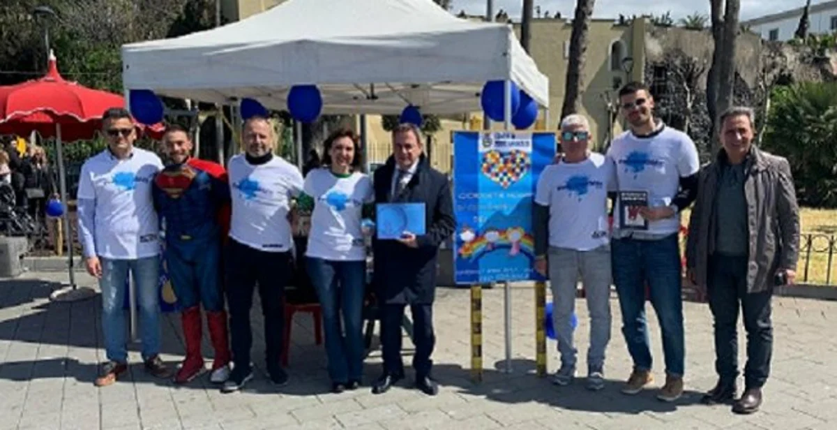 Torre Annunziata - Giornata mondiale sull'autismo, iniziativa in Villa comunale
