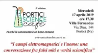 Portici - "I campi elettromagnetici e l'uomo...", incontro a Villa Fernandes