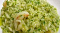 Riso Con Gamberi E Rucola