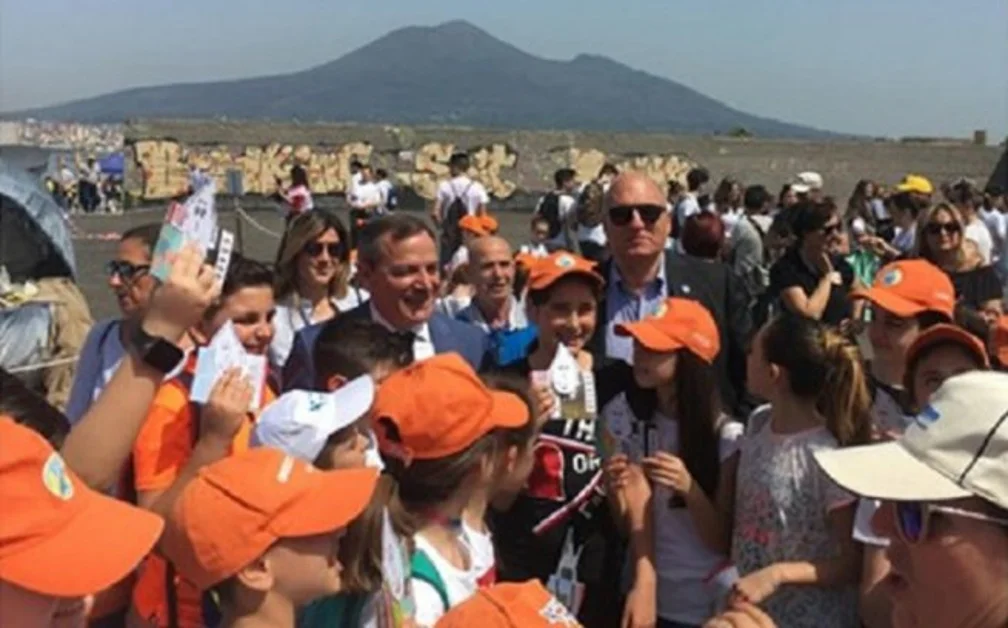 Torre Annunziata - Imponente manifestazione a Rovigliano per la bonifica del Sarno