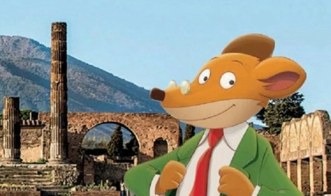 Guida delle aree archeologiche Unesco Pompei, Ercolano e Oplonti con Geronimo Stilton