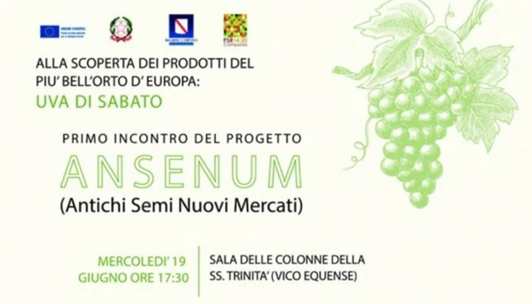 Vico Equense - Il progetto Ansenum, antichi semi nuovi mercati