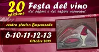 Boscoreale - Piazza Pace, "Festa del Vino, dei Saperi e dei Sapori Vesuviani"