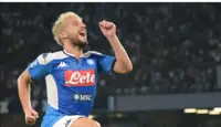 Il Napoli torna a vincere, Brescia sconfitto 2-1