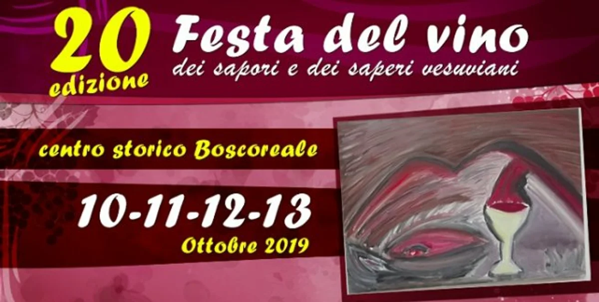 Boscoreale - Maurizio Casagrande ospite d’onore della ventesima edizione della Festa del Vino