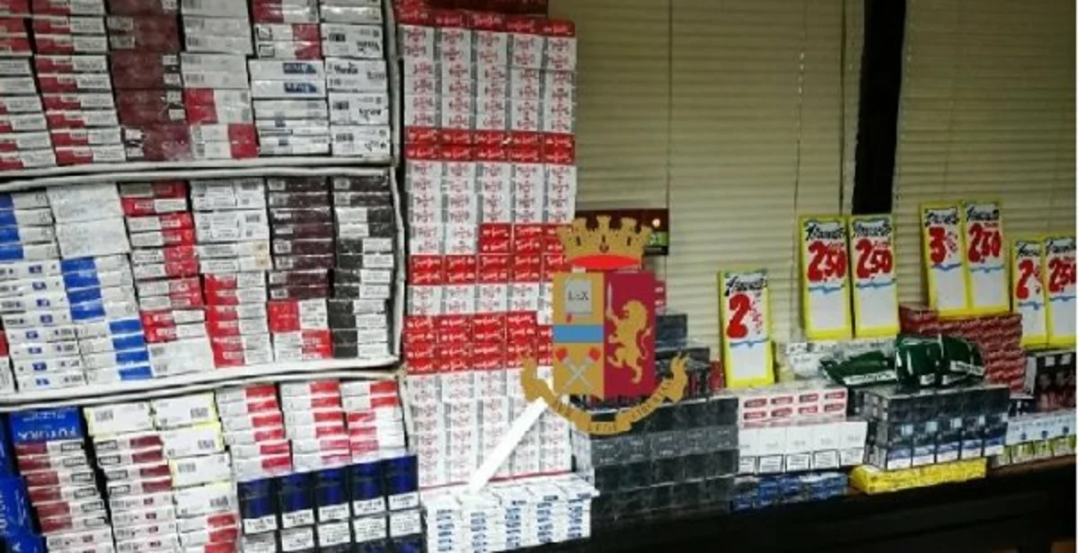 Rinvenuti e sequestrati dalla Polizia 53 chilogrammi di sigarette di contrabbando