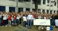 Poggiomarino - Il Tg3 all'Istituto "Leonardo da Vinci" con "Telecamere in classe"