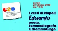 Torre Annunziata - Al  Liceo "de Chirico",  "I versi di Napoli. Eduardo poeta e profeta" 