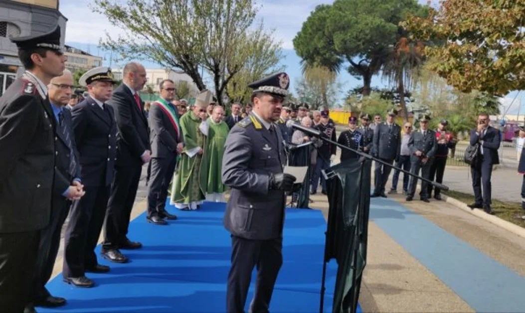 Castellammare di Stabia - Cerimonia di intitolazione viale al capitano Acanfora