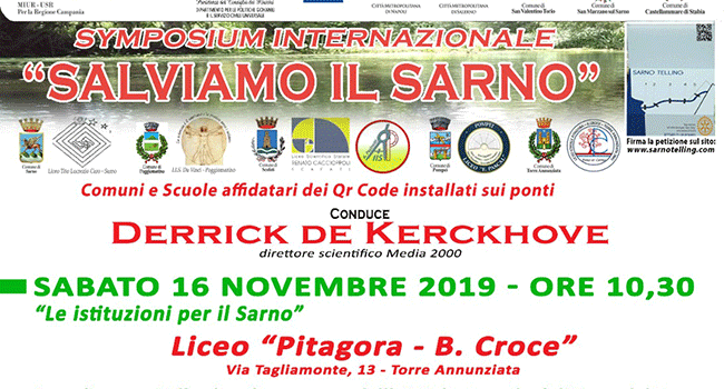 Torre Annunziata - "Salviamo il Sarno", Symposium Internazionale dal 15 al 20 novembre - TorreSette