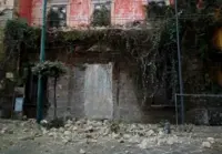 Ercolano - Crolla il solaio di copertura di Villa Favorita 