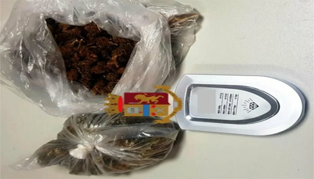 Meta di Sorrento - Coppia di coniugi arrestata per detenzione di sostanze stupefacenti