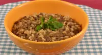 Zuppa lenticchie e zucchine