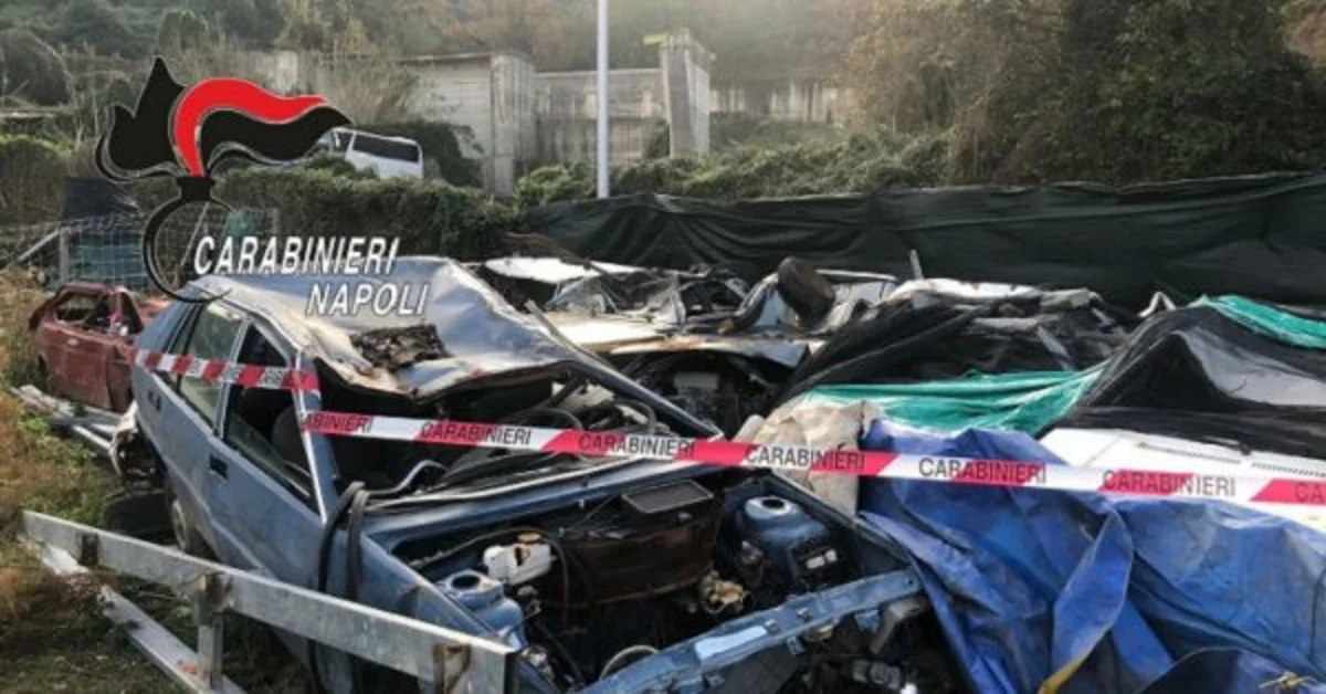 Gragnano -  Carabinieri denunciano 76enne per smaltimento illecito di rifiuti