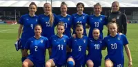 Torre Annunziata - Amichevole Italia- Svezia Under 19 femminili allo stadio Giraud