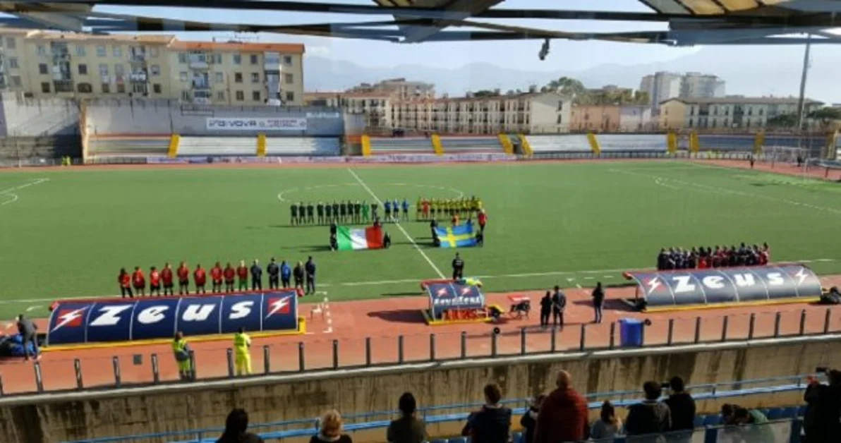 Torre Annunziata - Al Giraud bella giornata di sport: in campo le nazionali femminili di Italia e Svezia