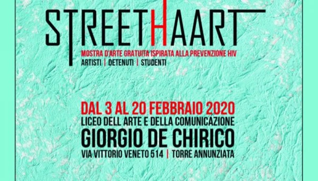 Torre Annunziata - "Streethaart", mostra sull'HIV al Liceo Artistico "de Chirico"