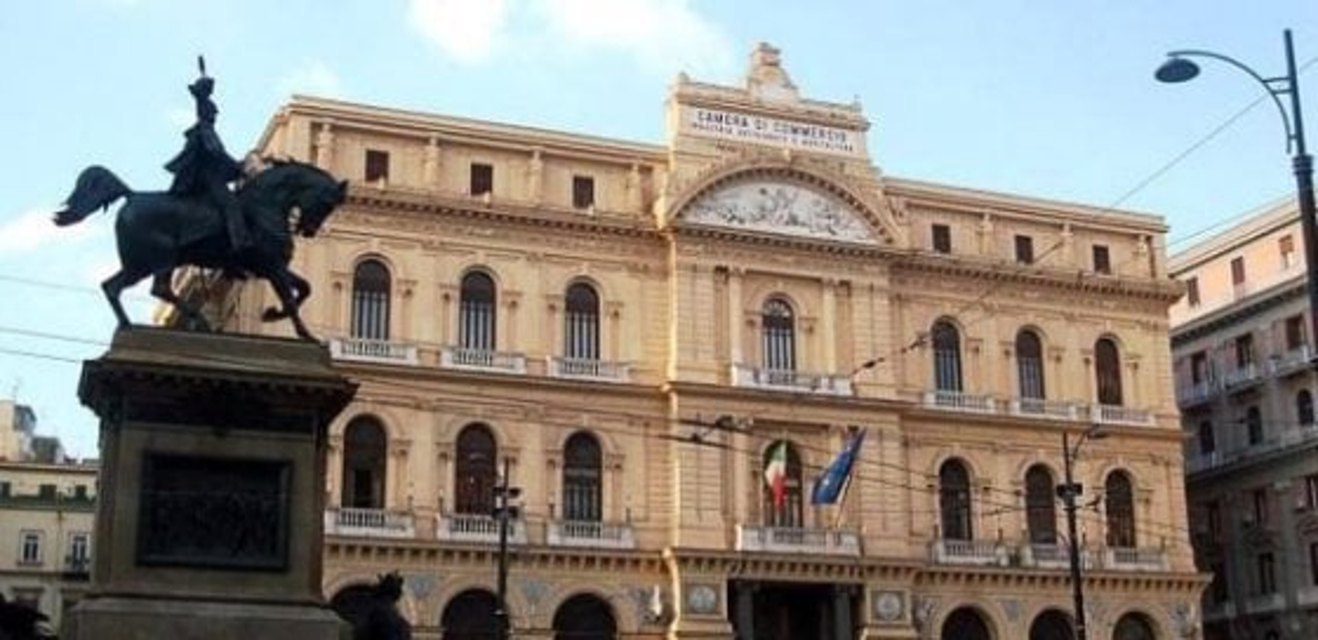 Il presidente di Confindustria Boccia alla Camera di Commercio di Napoli