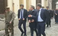 Torre Annunziata - Il ministro Franceschini in visita allo Spolettificio Esercito