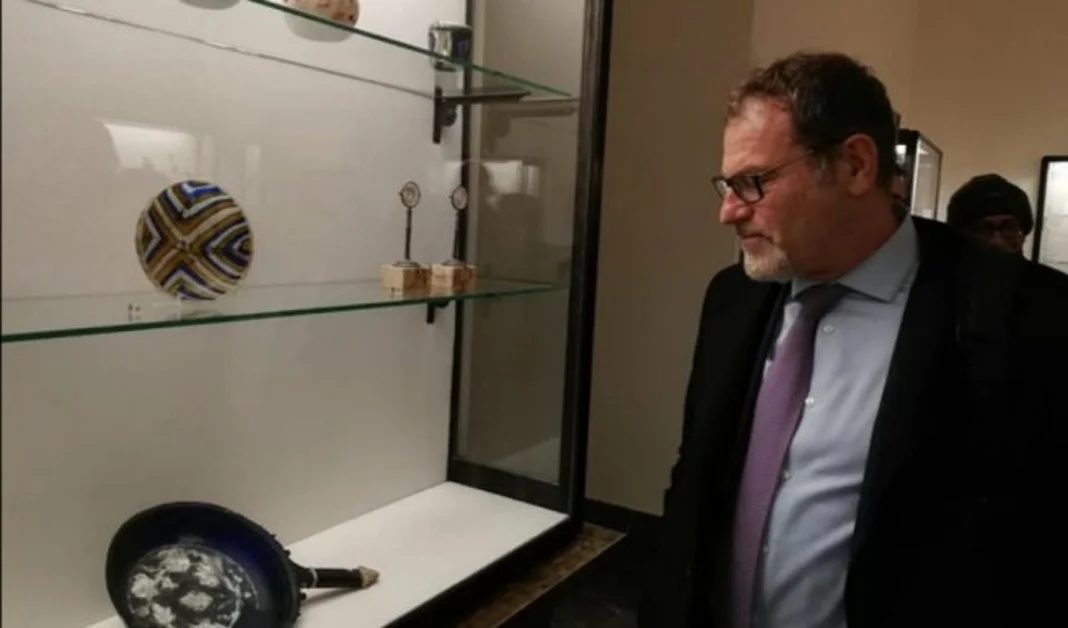 Anche Osanna al Mann per presentare  le meraviglie di Pompei