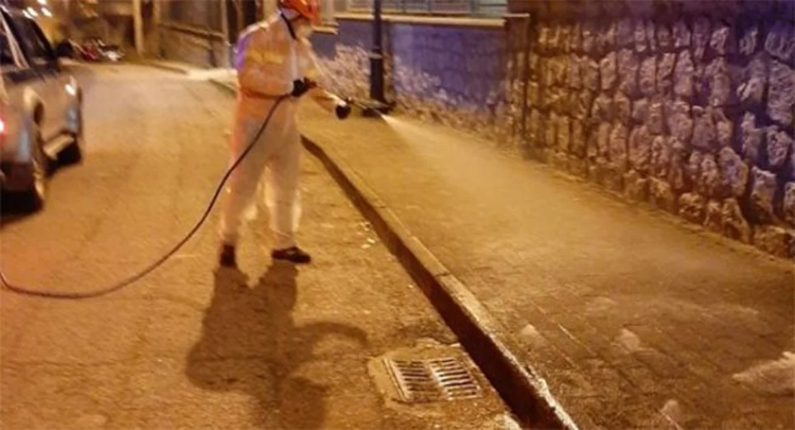Torre Annunziata - Trattamento di sanificazione del territorio cittadino