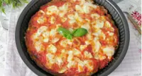 Pizza di carne macinata