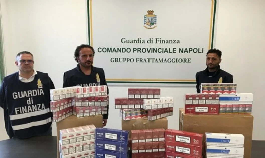 Sant'Antino (NA) - Sequestrata fabbrica di detersivi con oltre 400 litri di igienizzante per mani